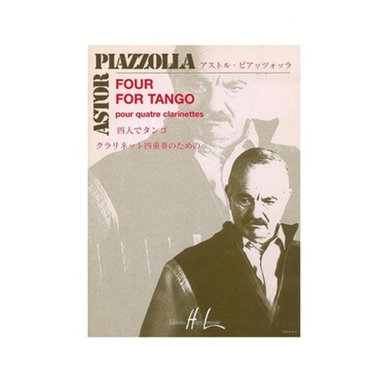 Piazzolla - Four For Tango (4 Clarinets) image 1