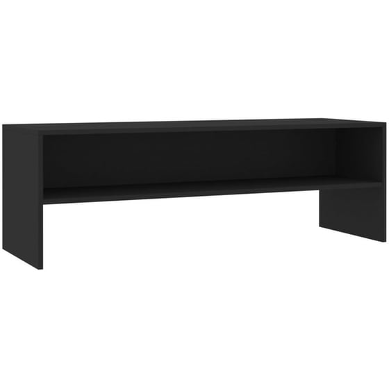Έπιπλο Τηλεόρασης VidaXL από Μοριοσανίδα 120x40x40cm - Μαύρο image 0