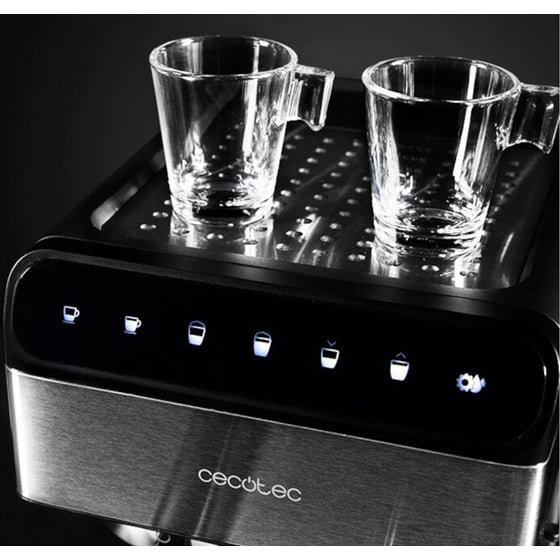 CECOTEC Espresso Power Instant-ccino 20 Touch Serie Nera CEC-01558 1350 W 20 bar Μαύρο Μηχανή Espresso image 5