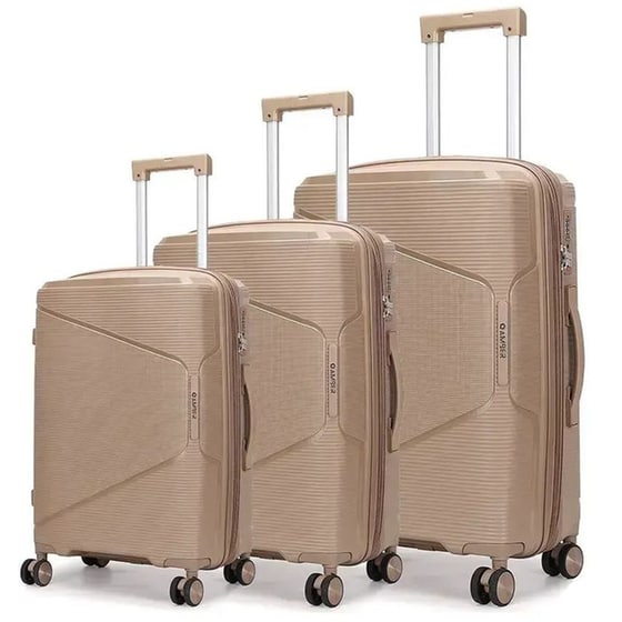 Σετ Βαλίτσες&nbsp;Amber&nbsp;Μόκα image 0