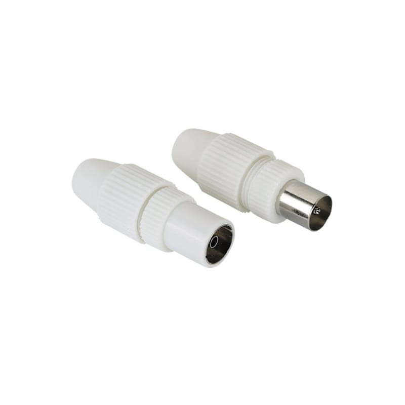 HAMA Βύσμα HAMA Coaxial Male / Female 2τμχ
