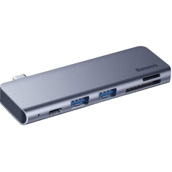 Baseus Harmonica Hub 3 Θυρών USB 3.0 με σύνδεση USB-C ΓκριΚωδικός: CAHUB-K0G image 2