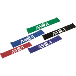 Σετ Λάστιχα Γυμναστικής Amila Mini Band 30 cm 5τμχ