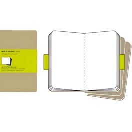 Σημειωματάριο Moleskine Cahier Journal Kraft XL (3 Τεμάχια)