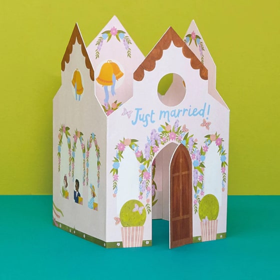 Ευχετήρια Κάρτα Γάμου 3D image 0