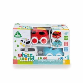 ELC Whizz World Μαγνητικό Σετ με Τρία Όχήματα Έκτακτης Ανάγκης