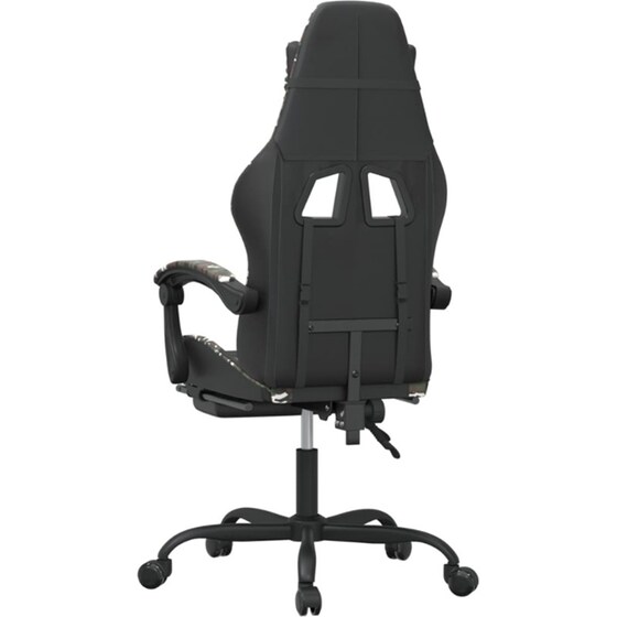 Καρέκλα Gaming VIDAXL 3143889 με Υποπόδιο από Τεχνητό Δέρμα image 4