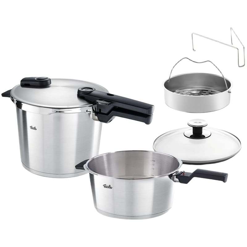 Σετ Χύτρες Ταχύτητας FISSLER Premium Vitaquick 2 τμχ Inox