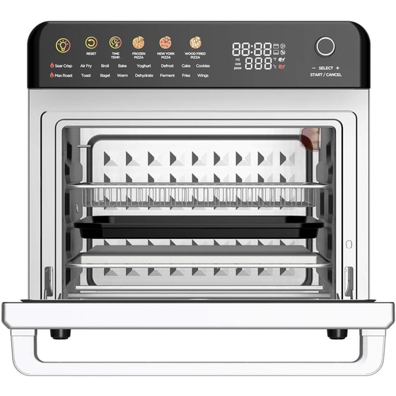 TURBOTRONIC TT-AFO310 34 Lt Ασημί Ηλεκτρικό Φουρνάκι image 8