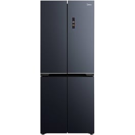 MIDEA MDRM587BIE70 Total No Frost 426 Lt Μαύρο Ψυγείο Ντουλάπα