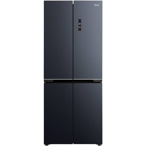 MIDEA MDRM587BIE70 Total No Frost 426 Lt Μαύρο Ψυγείο Ντουλάπα image 0