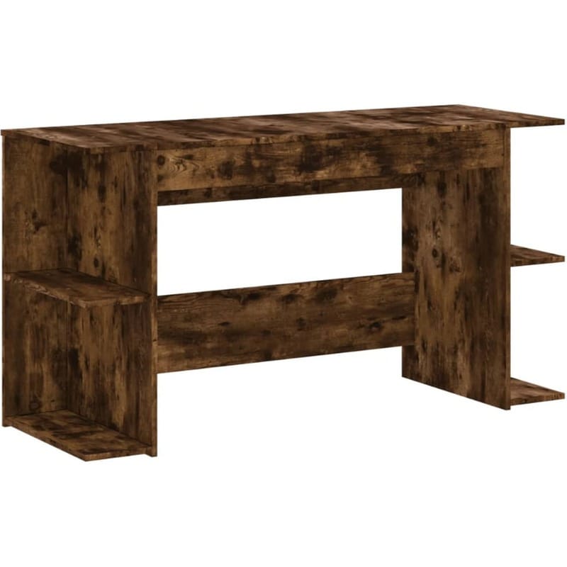Γραφείο VidaXL από Επεξεργασμένο Ξύλο 140x50x75 cm - Καπνιστή Δρυς