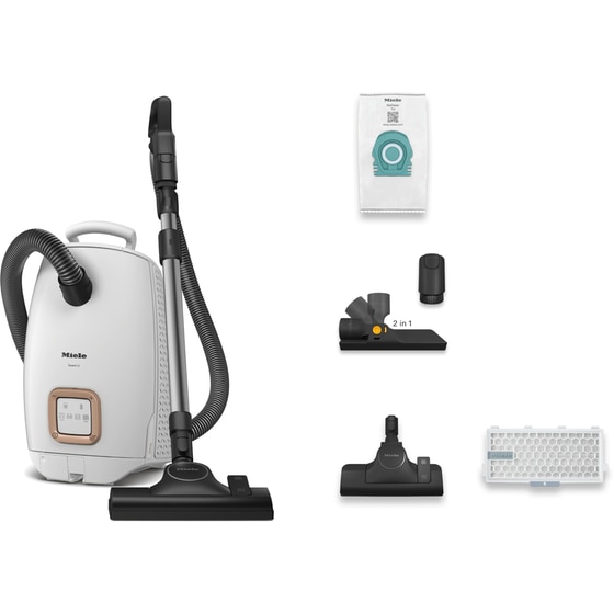 MIELE GUARD L1 ALLERGY 890 W με Σακούλα 3.5 L Λευκή Ηλεκτρική Σκούπα image 3