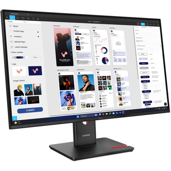 Lenovo ThinkVision T32UD-40 Monitor 31.5" Flat 4Κ IPS 60Hz 6ms image 1