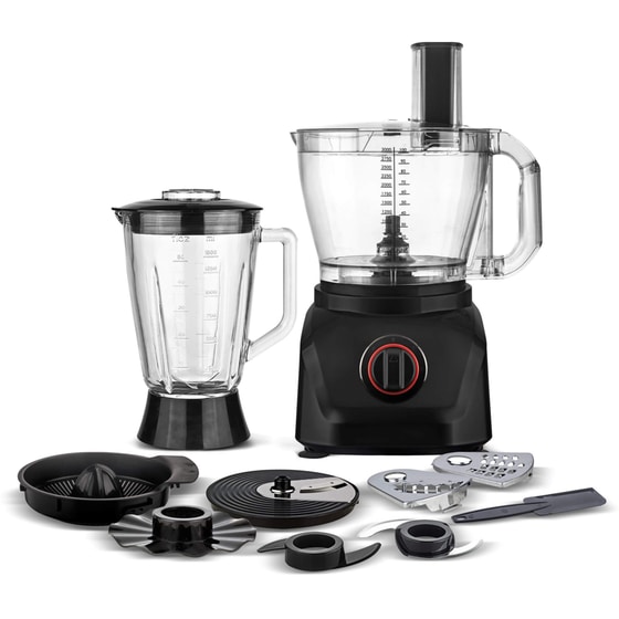 Πολυμίξερ TURBOTRONIC TT-FP900 900 W 3 L Μαύρο image 0