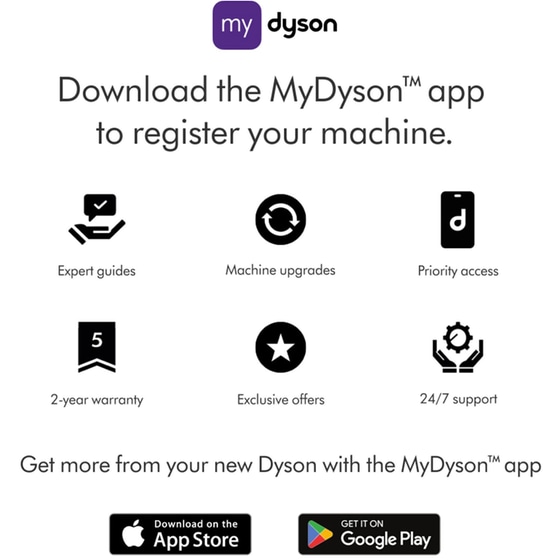 DYSON V12 492711-01 120 AW 0.35 L Iron/Nickel Σκούπα Stick image 19