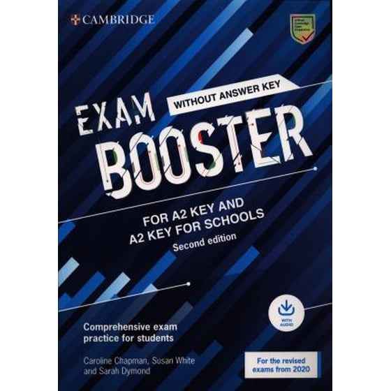 Exam Booster for A2 Key and A2 Key for Schools without Answer Key with Audio for the Revised 2020 Exams image 0