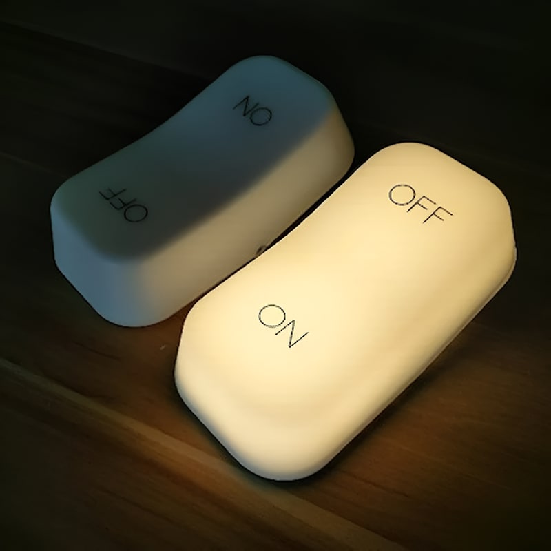 Διακοσμητικό Φωτιστικό Επαναφορτιζόμενο On – Off 20x9.5x5 cm - Λευκό