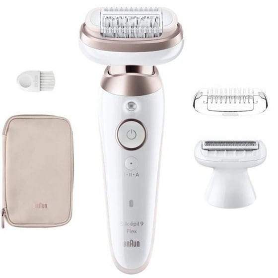 Αποτριχωτική Μηχανή BRAUN SILK-EPIL FLEX 9-030 3D Λευκό image 0