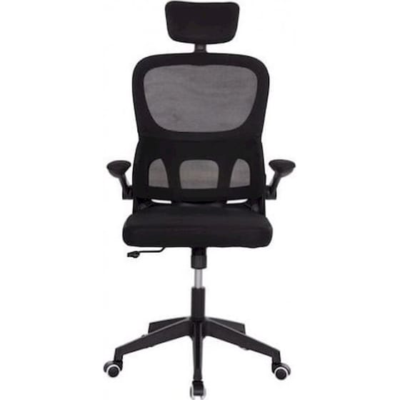 Καρέκλα Γραφείου 24Mall Base από Ύφασμα Mesh - Μαύρη image 0