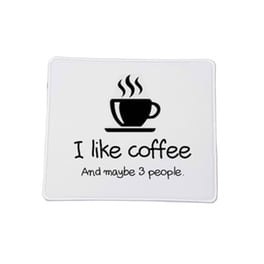 OEM I Like Coffee No2 Mouse Pad Small 230 x 200 mm Με σχέδιο