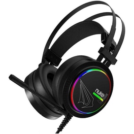 Armaggeddon Nuke 11 Gaming Ενσύρματα Ακουστικά USB με RGB Φωτισμό - Μαύρα