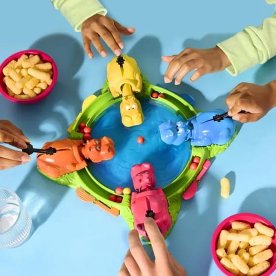 Hungry Hungry Hippos Refresh Επιτραπέζιο (Hasbro) image 3