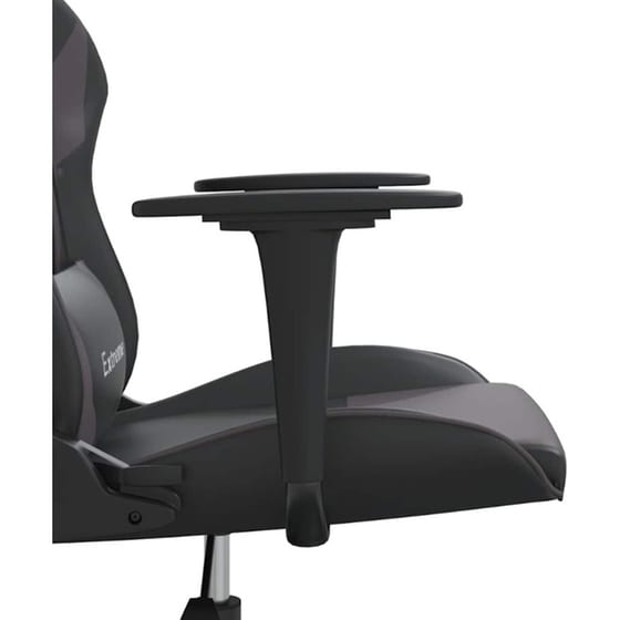 Καρέκλα Gaming VIDAXL 3143691 με Ρυθμιζόμενα Μπράτσα από Τεχνητό Δέρμα - Μαύρη image 7