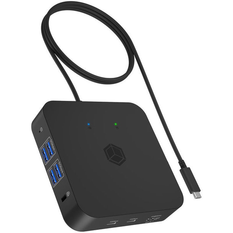 Docking Station Icy Box IB-DK4090-C - Μαύρο
