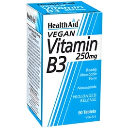 Health Aid Vitamin B3 250mg - 90 ταμπλέτες