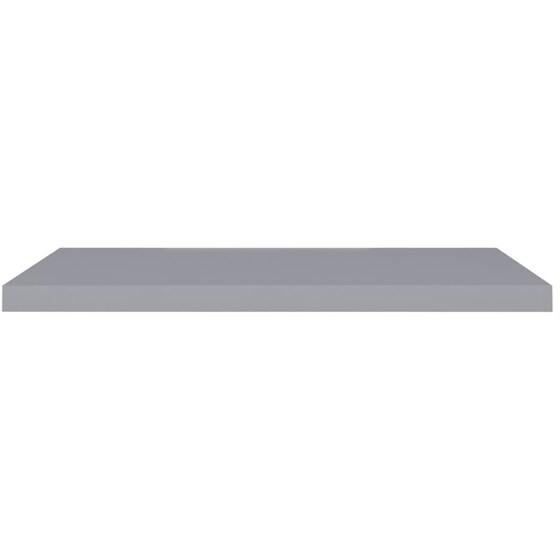 Ράφια Τοίχου VidaXL από MDF 90x23.5x3.8 cm 2 Τμχ - Γκρι image 3