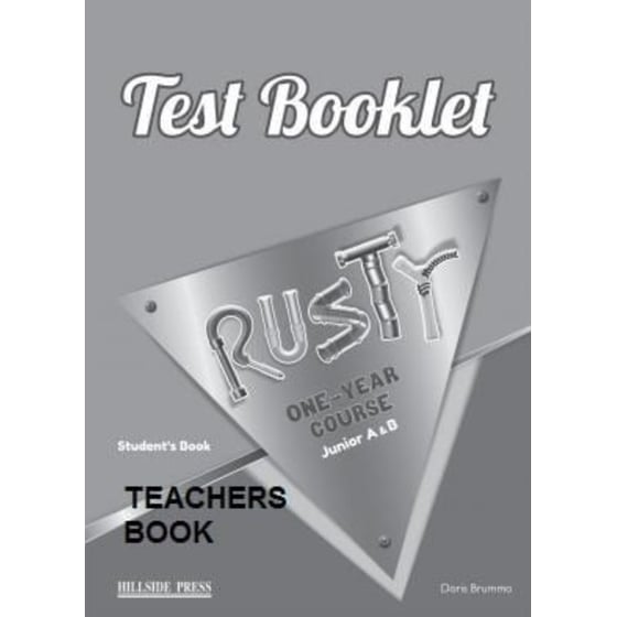 RUSTY JUNIOR ONE YEAR (A & B) TEST TCHR image 0