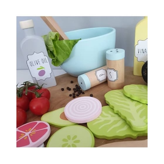 Jabadabado Ξύλινο Παιχνίδι Υλικά Για Σαλάτα image 2