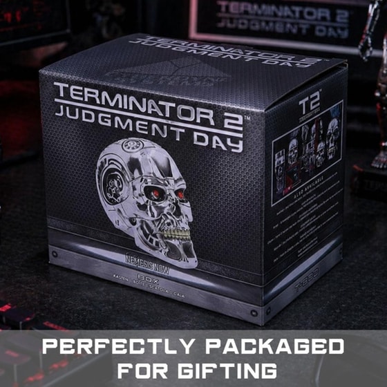 Αγαλματίδιο Nemesis Now: T-800 - Terminator Box (18cm) image 10