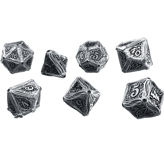 Metal Call Of Cthulhu Dice Set (7) image 1