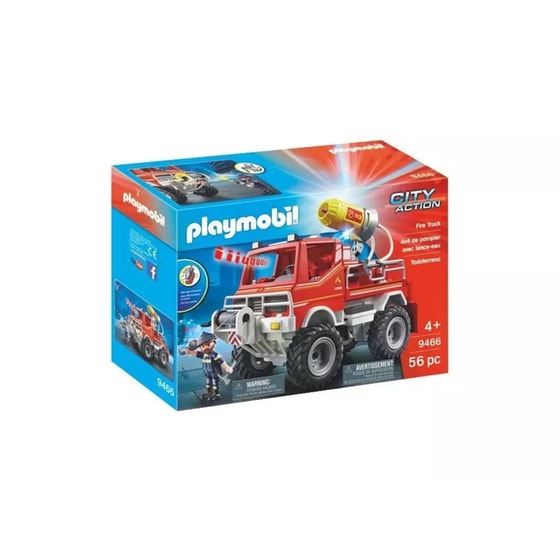 PLAYMOBIL® City Action Όχημα Πυροσβεστικής με Τροχαλία Ρυμούλκησης (9466) image 0