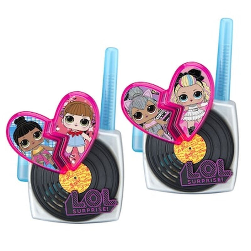 Ekids Lol! Surprise Remix Σετ 2 Walkie Talkies Για Παιδιά Και Ενήλικες Με Ενσωματωμένο Μεγάφωνο