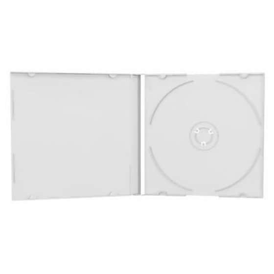 Θήκη CD/DVD MediaRange Slim για 1 Δίσκο 5.2mm - Frosted/Transparent image 0