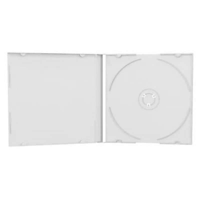 MEDIARANGE Θήκη CD/DVD MediaRange Slim για 1 Δίσκο 5.2mm - Frosted/Transparent