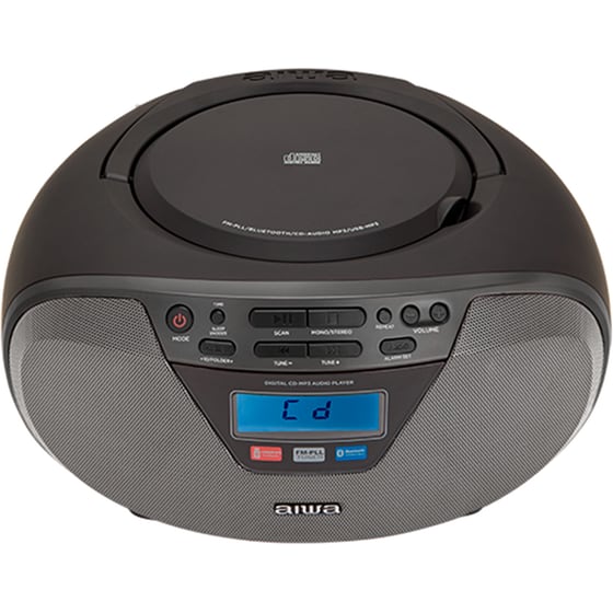 Φορητό Radio/CD Aiwa BBTU-400BK - Μαύρο image 3