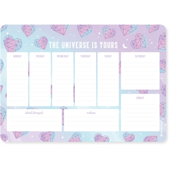 Πλανόγραμμα Εβδομαδιαίο Papermint Galaxy Girl image 0