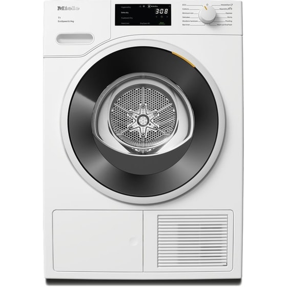 MIELE TWD640WP EcoSpeed 9 kg με Αντλία Θερμότητας Λευκό Στεγνωτήριο Ρούχων image 0