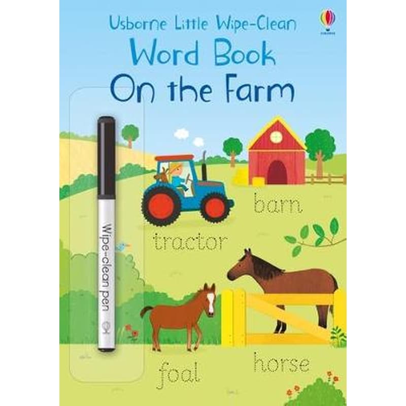 Little Wipe-Clean Word Book On the Farm
