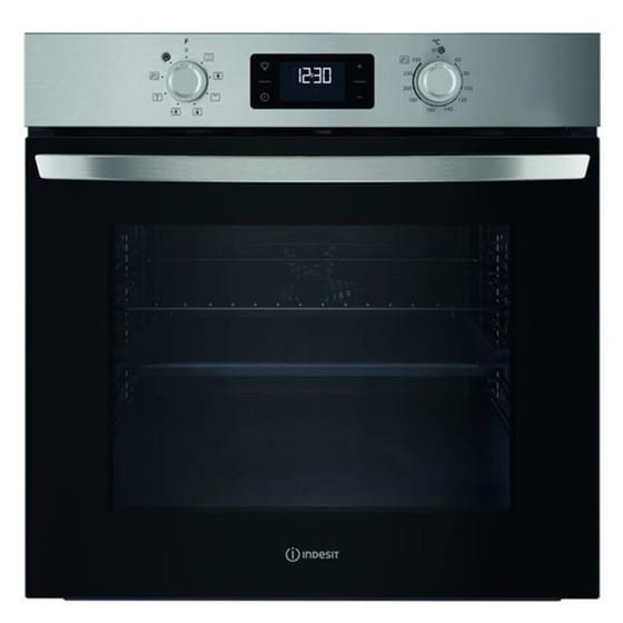 INDESIT IO 258HS X & RI 261 X 70 Lt Inox Εντοιχιζόμενος Σετ Φούρνος και Εστία image 1