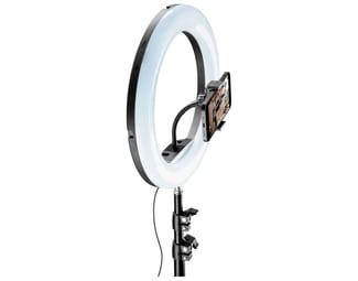 Ring Light 13" Cellularline Tripod Selfie Ring Pro image 9