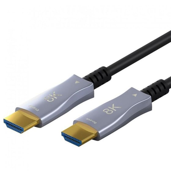 Καλώδιο GOOBAY 65560  HDMI 2.1 30m με Ethernet - Μαύρο image 0
