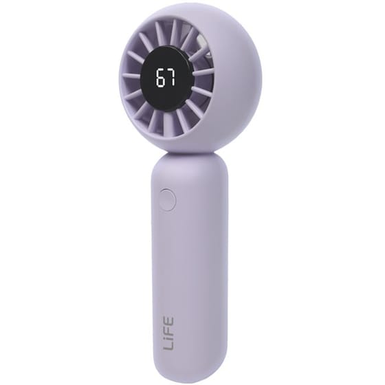 LIFE LaFunFan Ανεμιστήρας Χειρός με USB Λιλά image 1