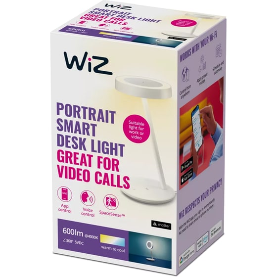 Φωτιστικό Γραφείου Wiz Portrait Desk Lamp - Λευκό image 6