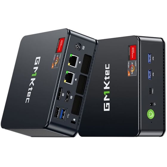 Desktop GMKtec M6 Ultra Mini (AMD Ryzen 5-7640HS/16GB/512GB SSD/Radeon 760M Graphics/Win11Pro) image 2