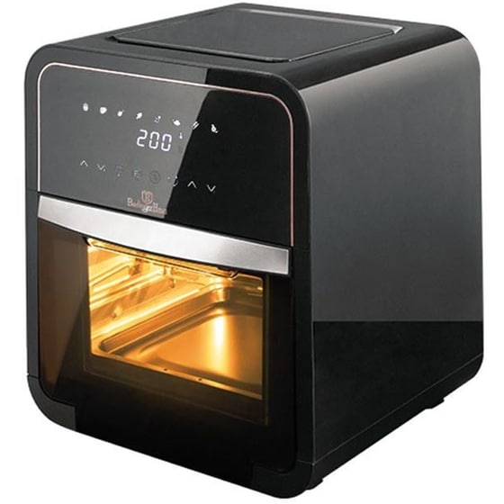 BERLINGER HAUS BH-9549 με Πόρτα 12 L Μαύρο Φριτέζα Αέρος image 2